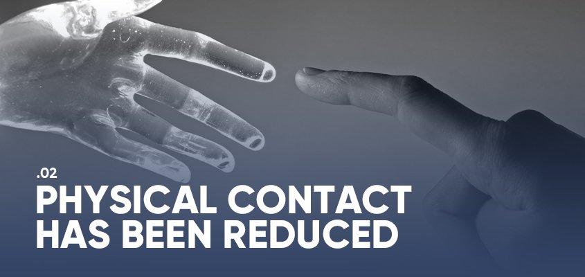 Physical Contact Has Been Reduced