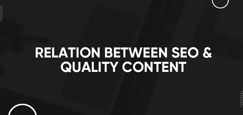 Relation Between SEO & Quality Content