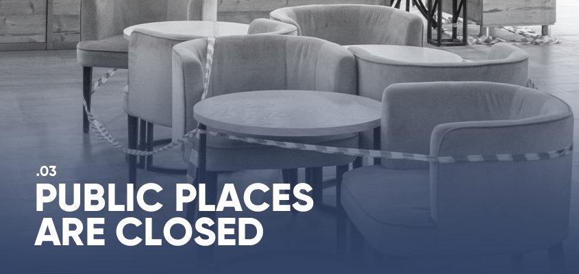 Public Places Are Closed