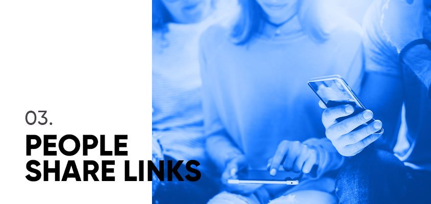 People Share Links