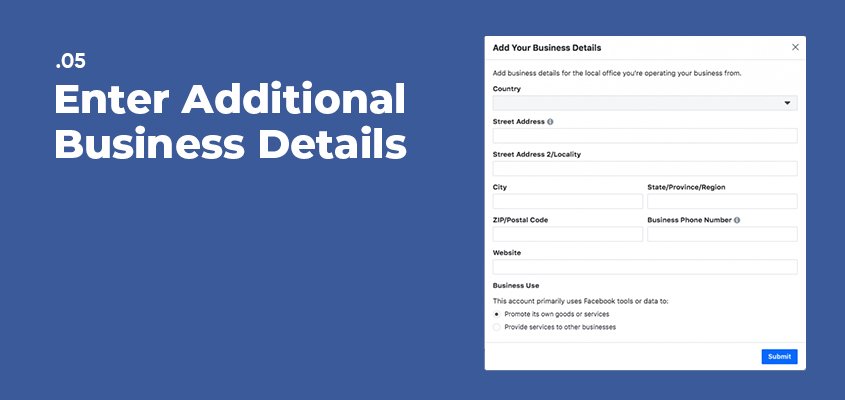 Enter Additional Business Details